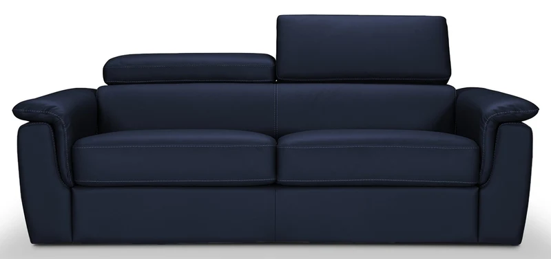 PERLA - Canapé convertible 3 places - Cuir