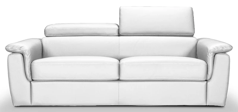 PERLA - Canapé convertible 3 places - Cuir