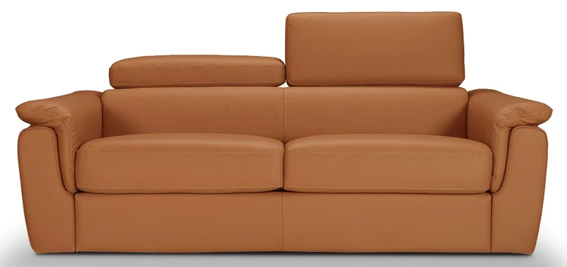 PERLA - Canapé convertible 3 places - Cuir