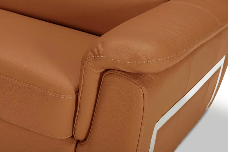 PERLA - Canapé convertible 3 places - Cuir
