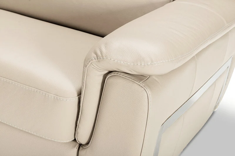 PERLA - Canapé convertible 3 places - Cuir