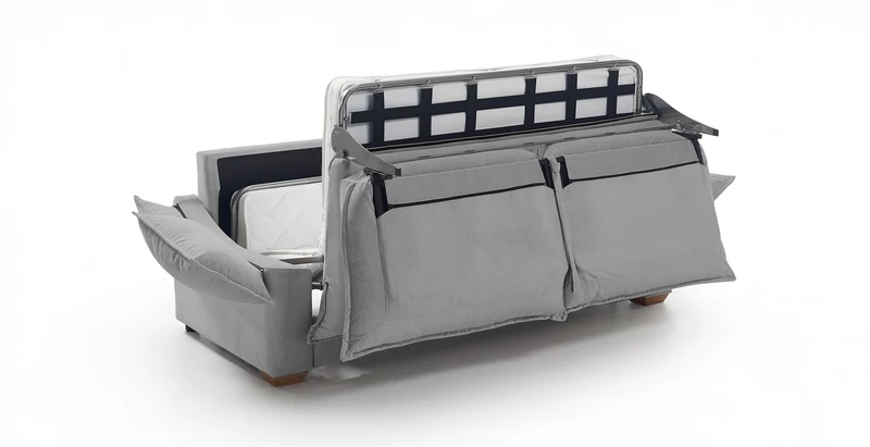 PAU - Canapé convertible 2 places - Velours