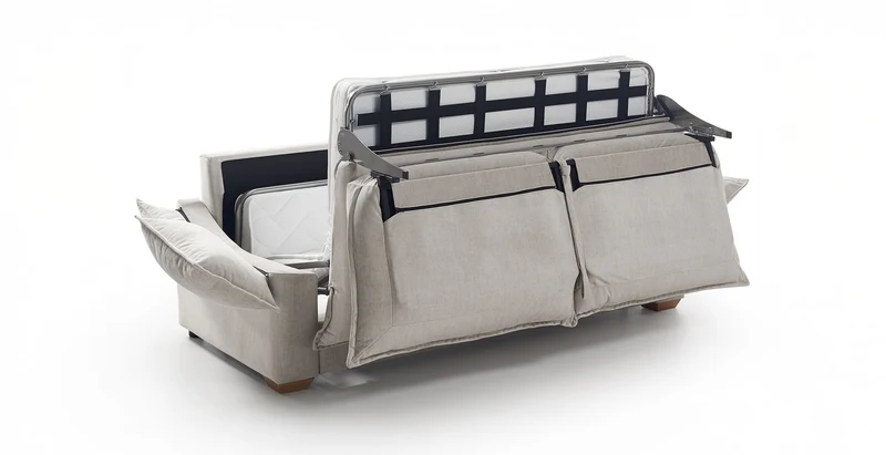 PAU - Canapé convertible 2 places - Velours
