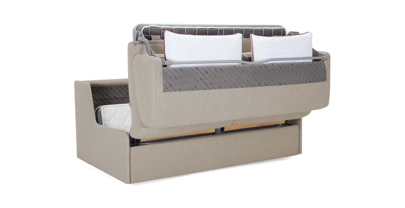 PALERME - Canapé convertible 4 places - Tweed