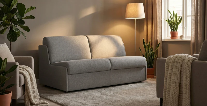 PALERME - Canapé convertible 4 places - Tweed