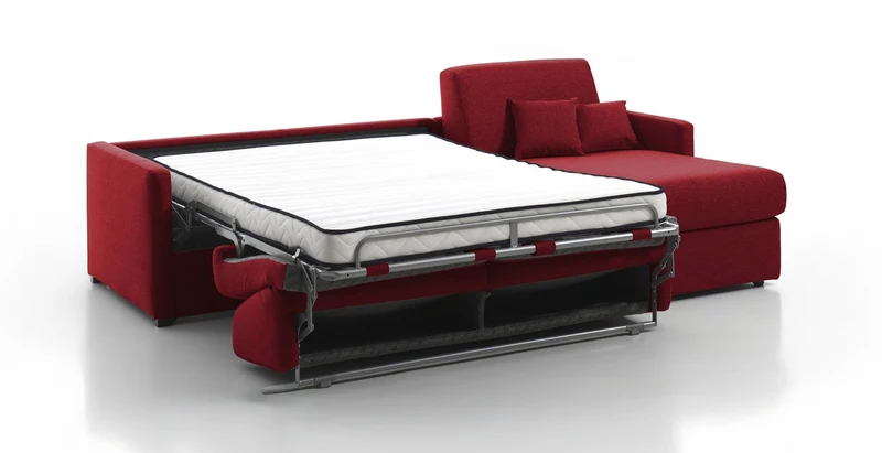 MURANO - Canapé d'angle convertible 6 places - Tweed