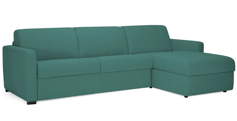 MILANO - Canapé d'angle convertible 4 places - Tweed