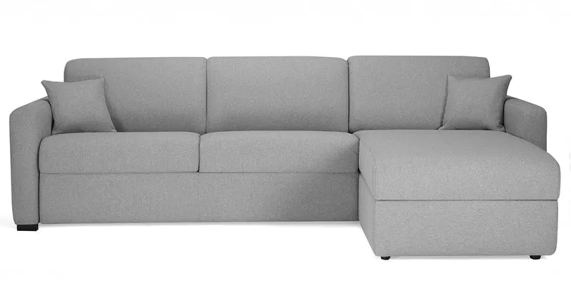 MILANO - Canapé d'angle convertible 4 places - Tweed