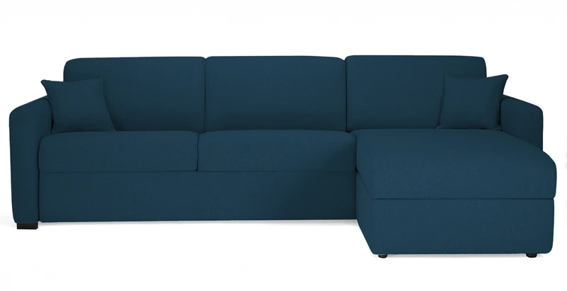 MILANO - Canapé d'angle convertible 4 places - Tweed