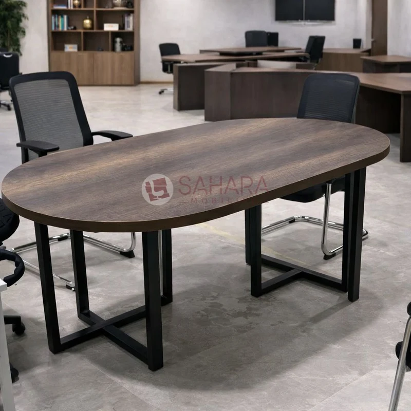 Table de réunion semi métallique Corporate Réf C0648