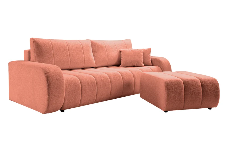 DUO CELESTE - Tissu bouclette