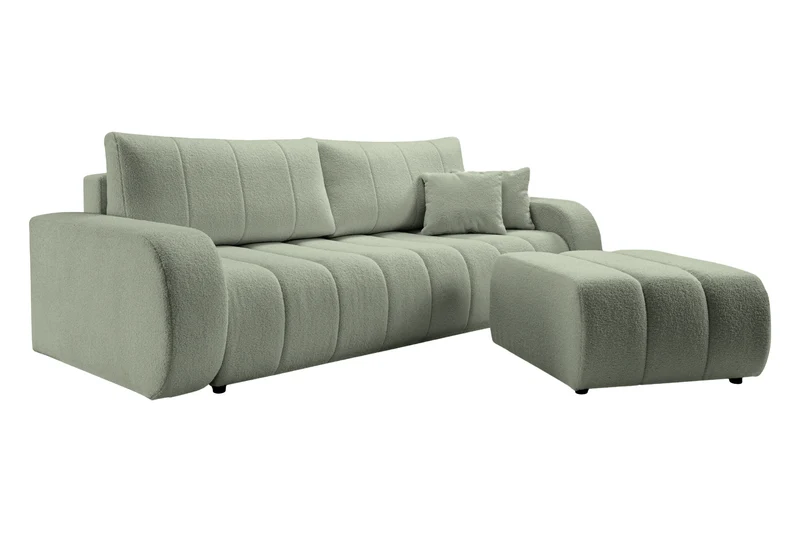DUO CELESTE - Tissu bouclette