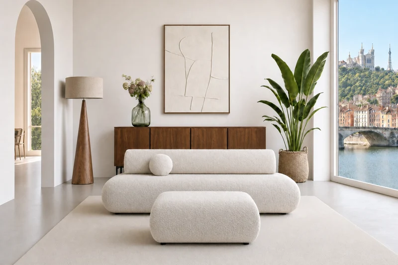 DUO LEVI - Tissu lisse