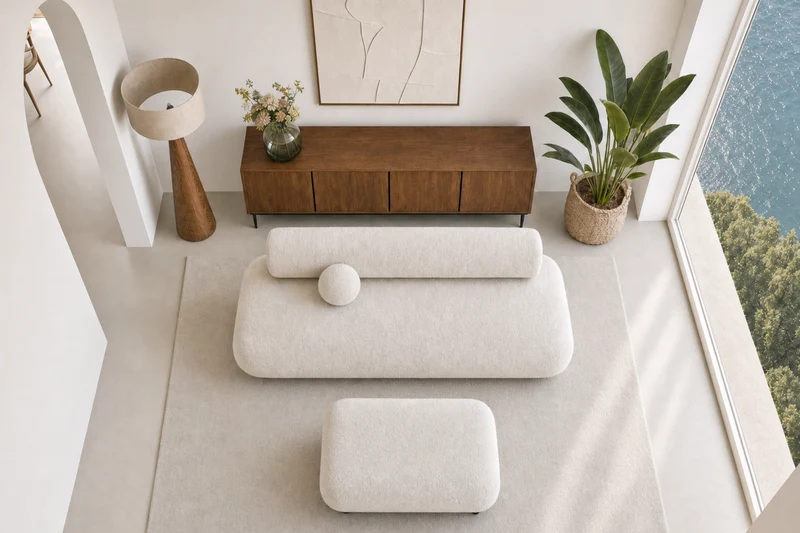 DUO LEVI - Tissu lisse