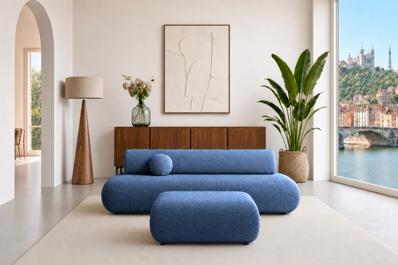 DUO LEVI - Tissu lisse