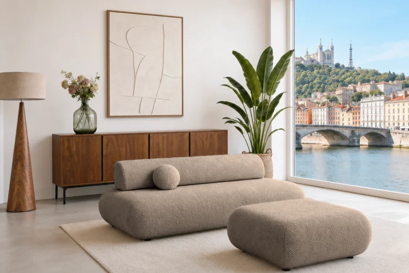 DUO LEVI - Tissu lisse