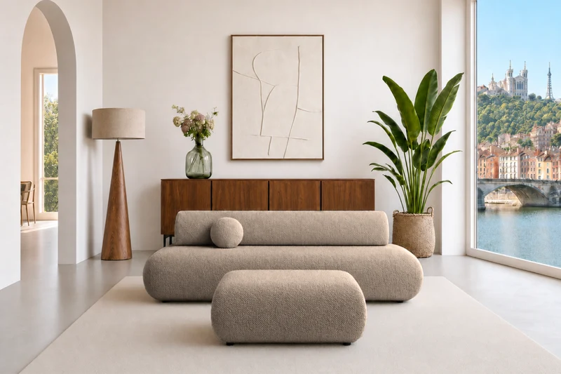 DUO LEVI - Tissu lisse