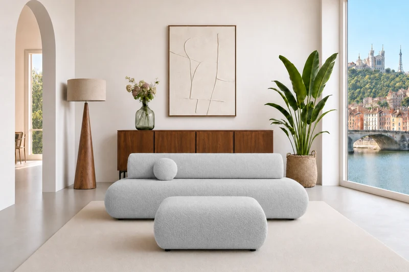DUO LEVI - Tissu lisse
