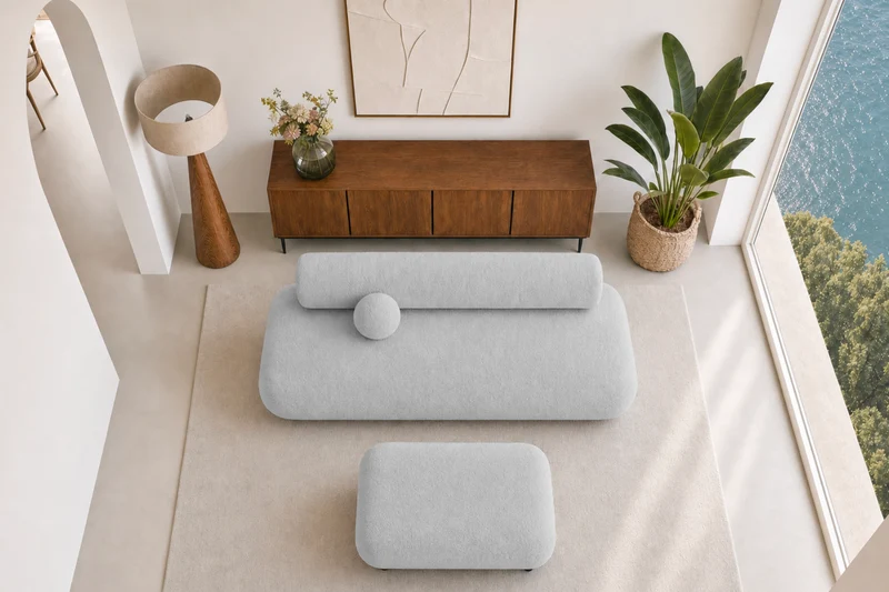 DUO LEVI - Tissu lisse