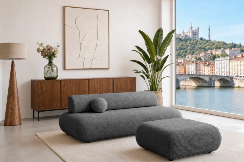 DUO LEVI - Tissu lisse