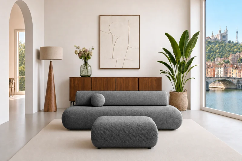 DUO LEVI - Tissu lisse