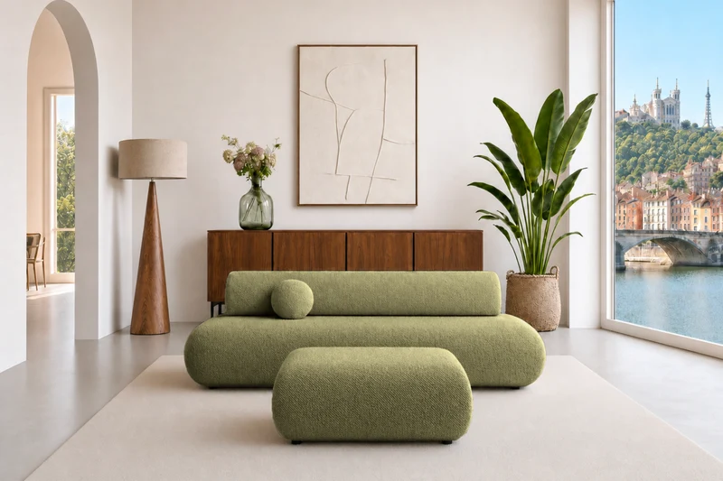 DUO LEVI - Tissu lisse