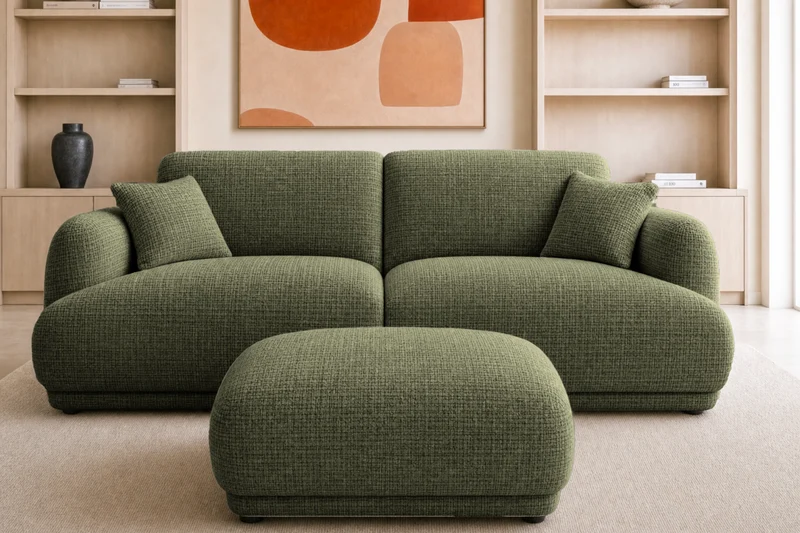 DUO ROSALIE 2 PL - Tissu chenille