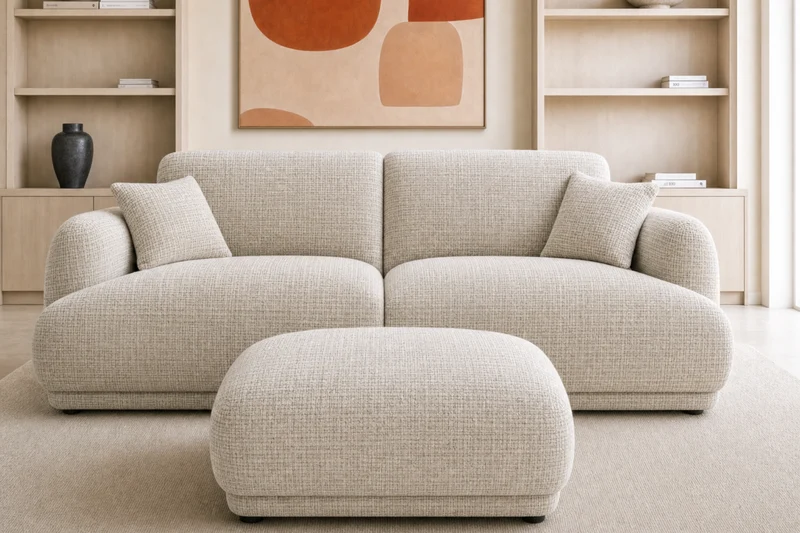 DUO ROSALIE 2 PL - Tissu chenille