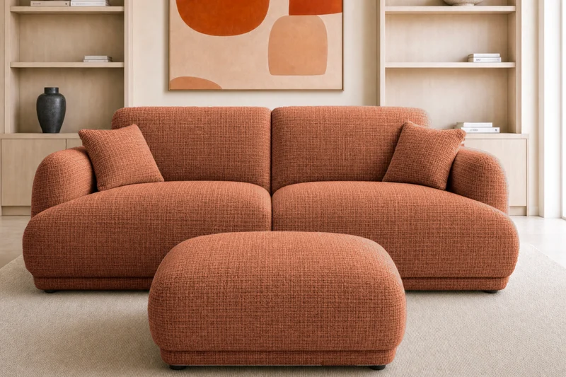 DUO ROSALIE 2 PL - Tissu chenille
