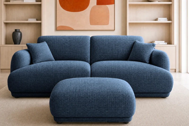 DUO ROSALIE 2 PL - Tissu chenille
