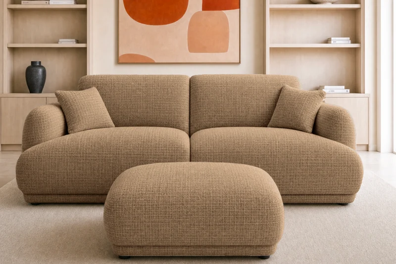 DUO ROSALIE 2 PL - Tissu chenille