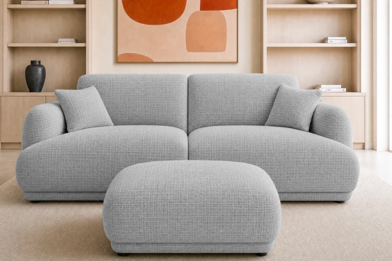 DUO ROSALIE 2 PL - Tissu chenille