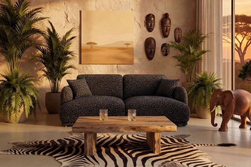 ROSALIE 2 PL - Tissu sauvage