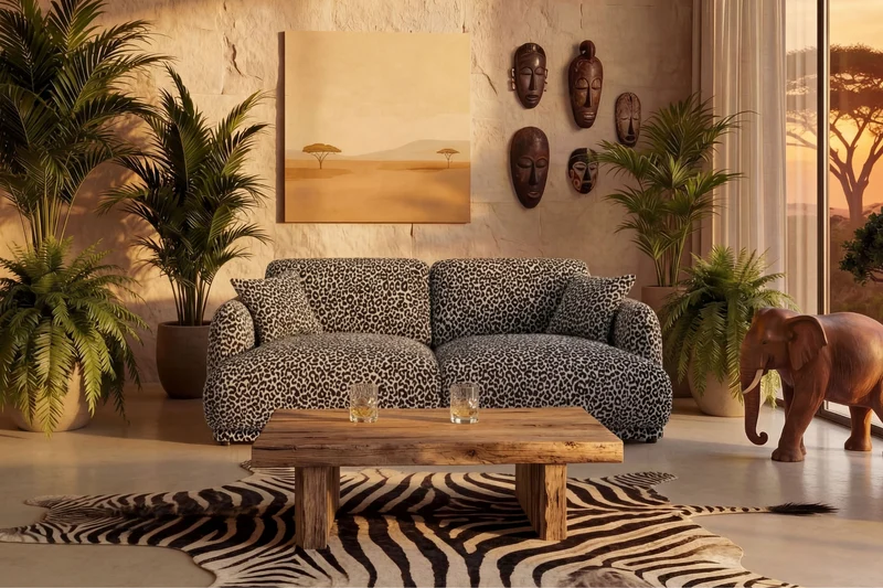 ROSALIE 2 PL - Tissu sauvage