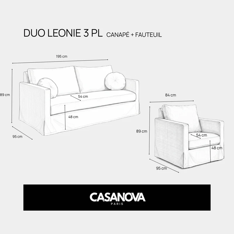 DUO LEONIE 3 PL