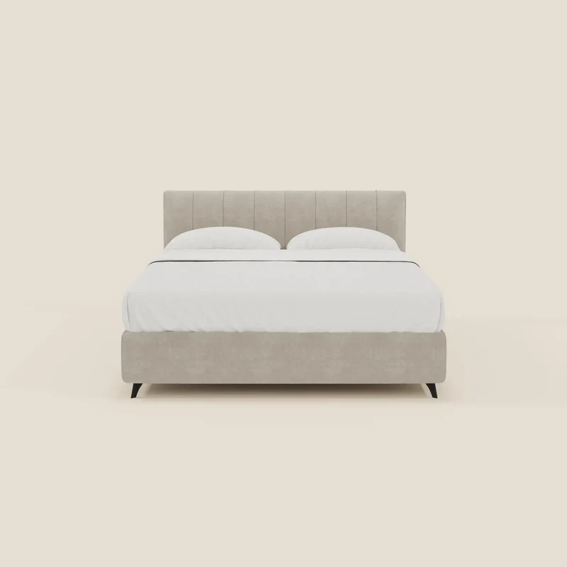 Bogart Lit coffre Édition Grande Fratello - déhoussable en tissu détachable T22 crème