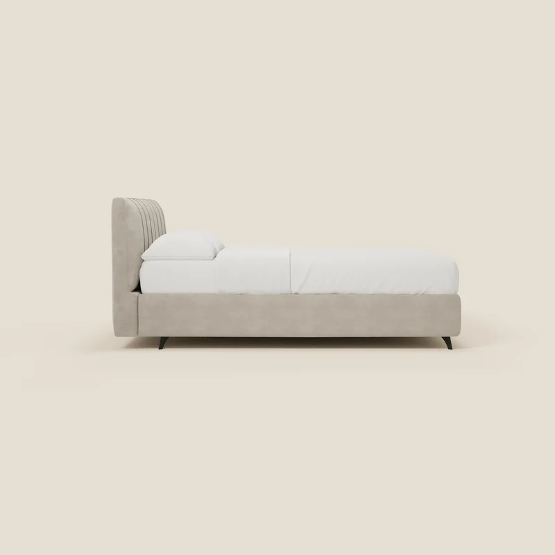 Bogart Lit coffre Édition Grande Fratello - déhoussable en tissu détachable T22 crème