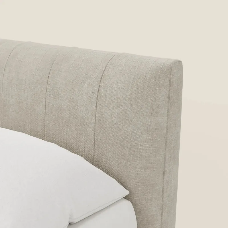 Bogart Lit coffre Édition Grande Fratello - déhoussable en tissu détachable T22 crème