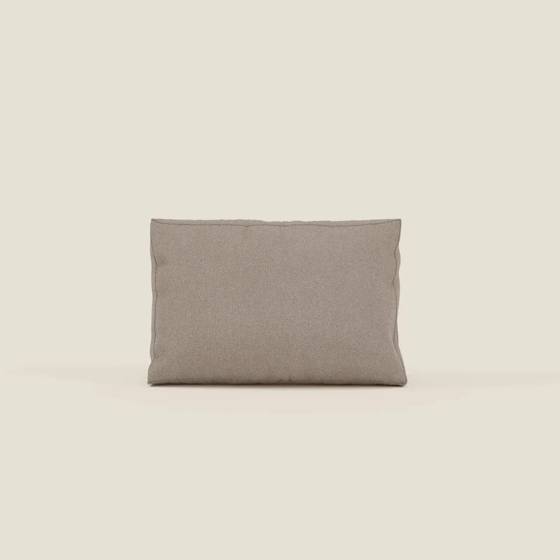 BonBon coussin de dossier – disponible en 2 tailles et tissu anti-taches T23 taupe