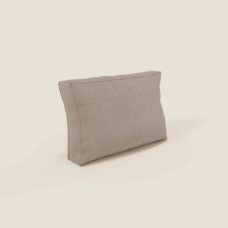 BonBon coussin de dossier – disponible en 2 tailles et tissu anti-taches T23 taupe