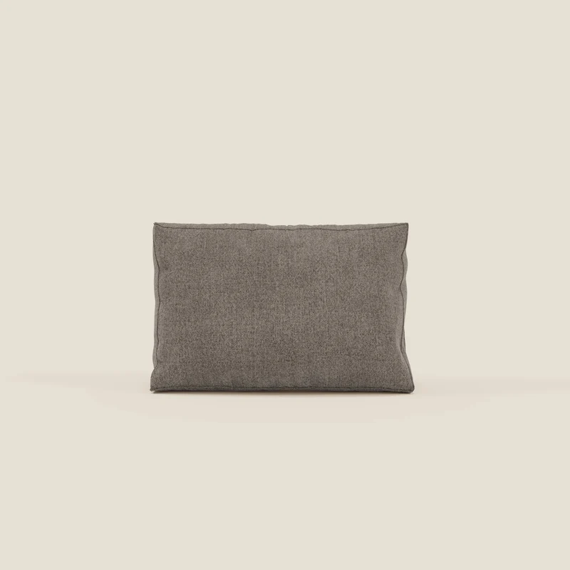 BonBon coussin de dossier – disponible en 2 tailles et tissu anti-taches T23 taupe