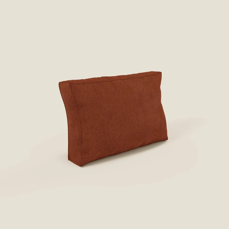 BonBon coussin de dossier – disponible en 2 tailles et tissu anti-taches T23 rouille