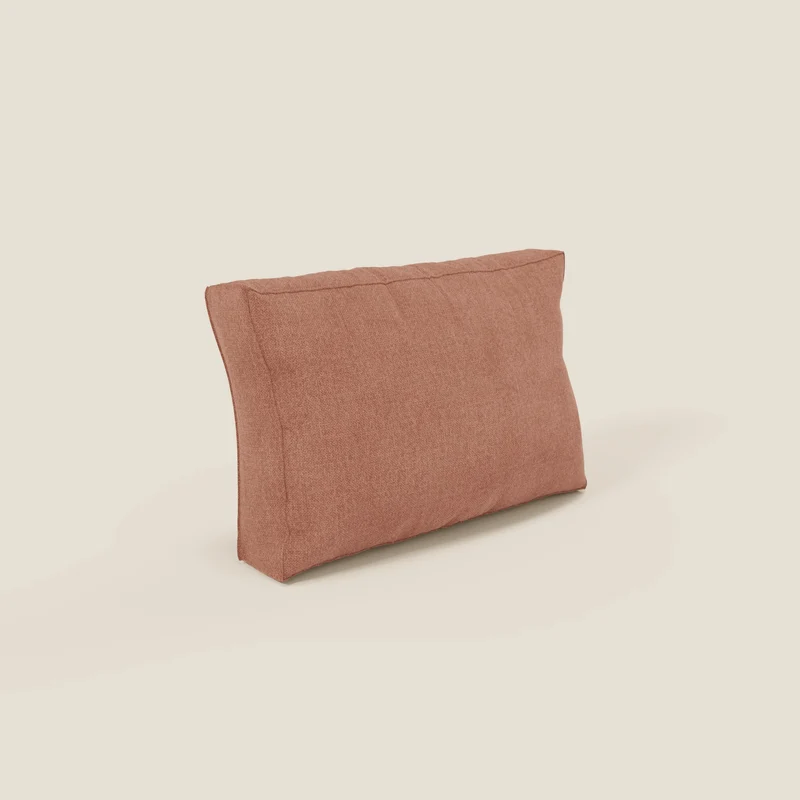 BonBon coussin de dossier – disponible en 2 tailles et tissu anti-taches T23 pêche