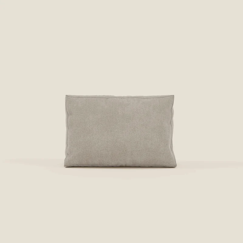 BonBon coussin de dossier – disponible en 2 tailles et en tissu anti-taches T23 panna