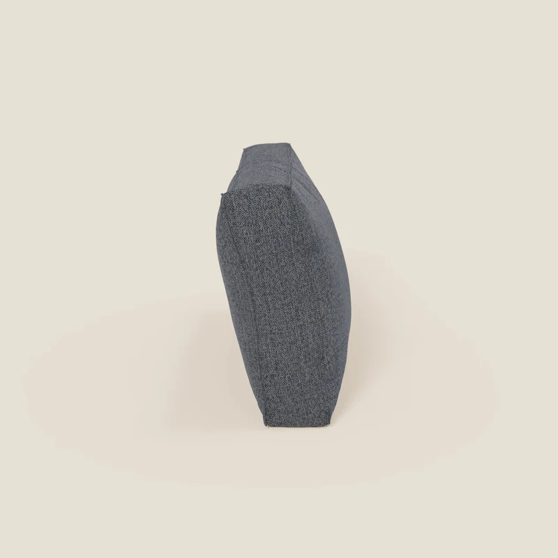 BonBon coussin de dossier – disponible en 2 tailles et tissu détachable T23 bleu graphite