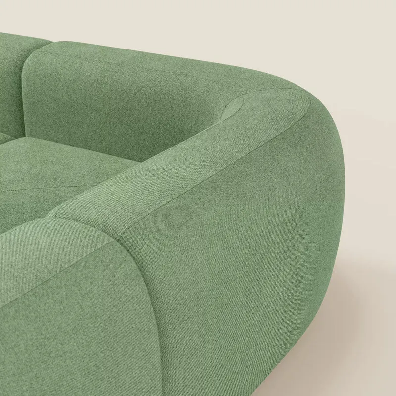 BonBon canapé d’angle composable et modulable – tissu anti-taches T23 menthe