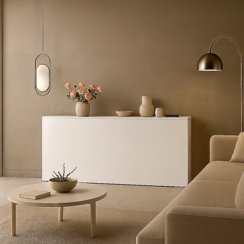 Console TV design : meuble TV motorisé avec télécommande sans fil - Collection Palace