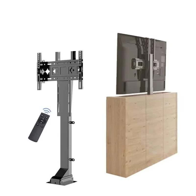 Console TV design : meuble TV motorisé avec télécommande sans fil - Collection Palace