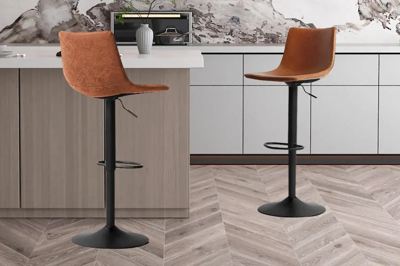 Tabourets de Bar TREVIS - H:61-81 cm