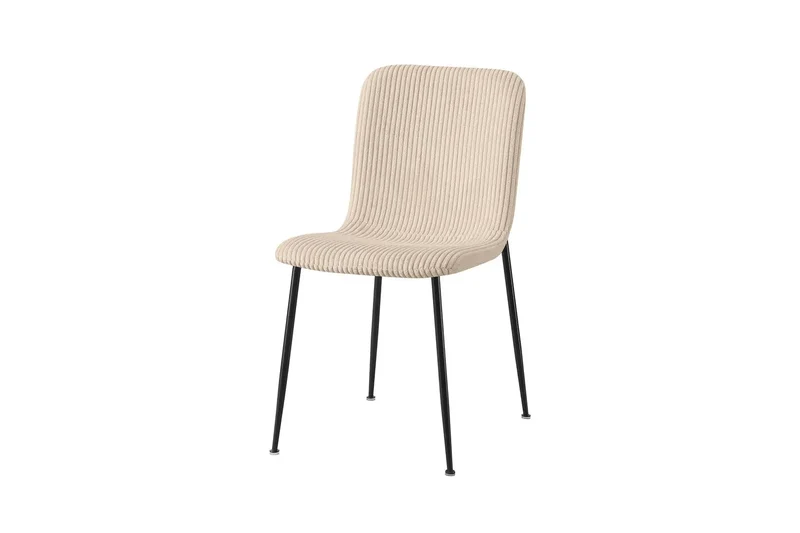 Chaises de Salle à Manger ALICYA en Tissu - 42 x 57 cm
